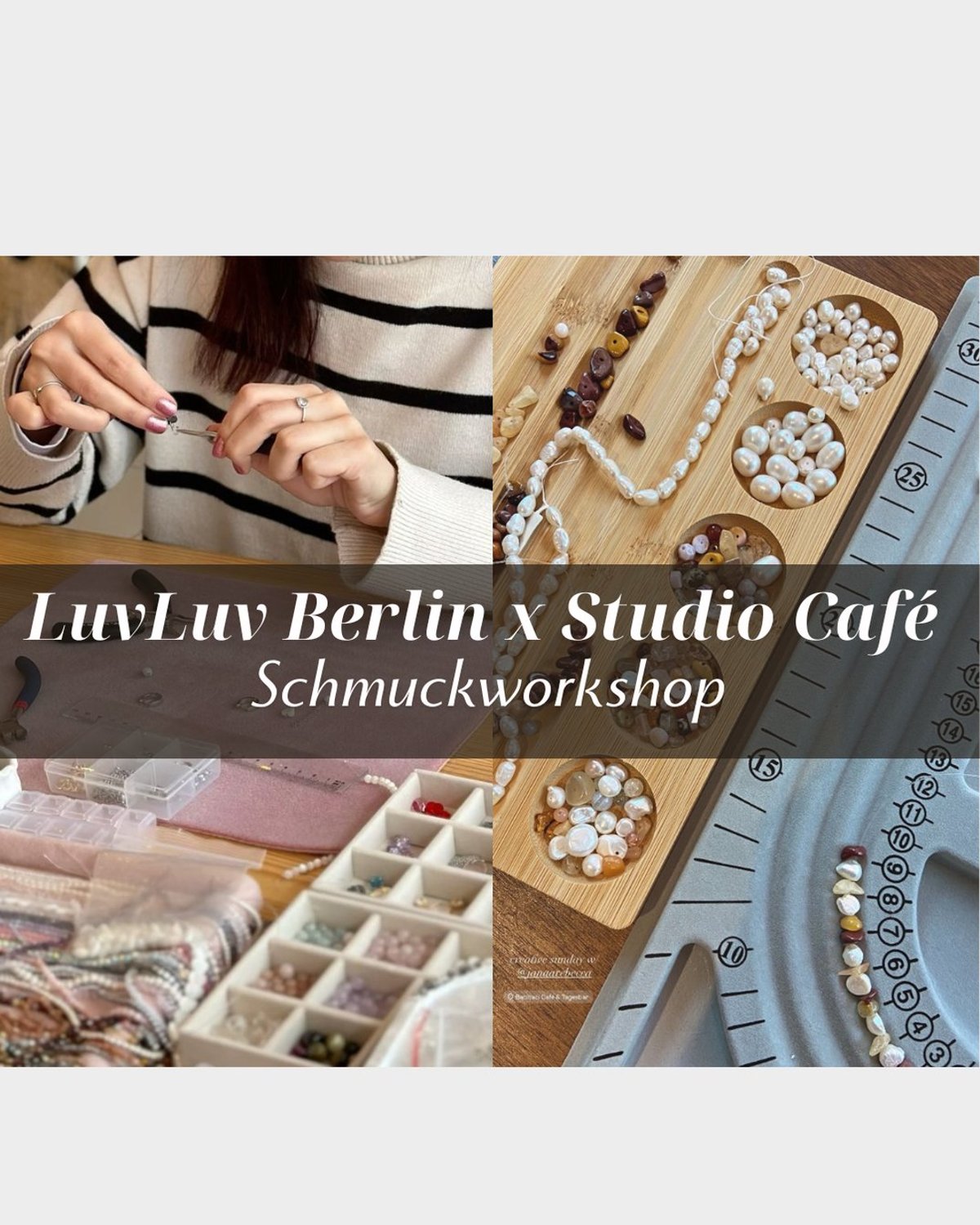 LuvLuv Schmuck Workshop in München ✨