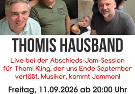 WestEndJam mit Thomis Hausband