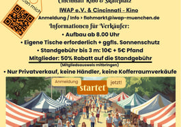 7. IWAP Flohmarkt am Cincinnati Kino