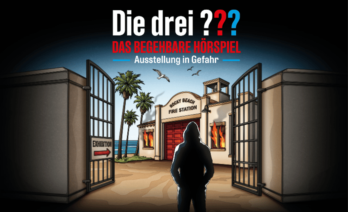Die drei ??? – Das begehbare Hörspiel: Ausstellung in Gefahr