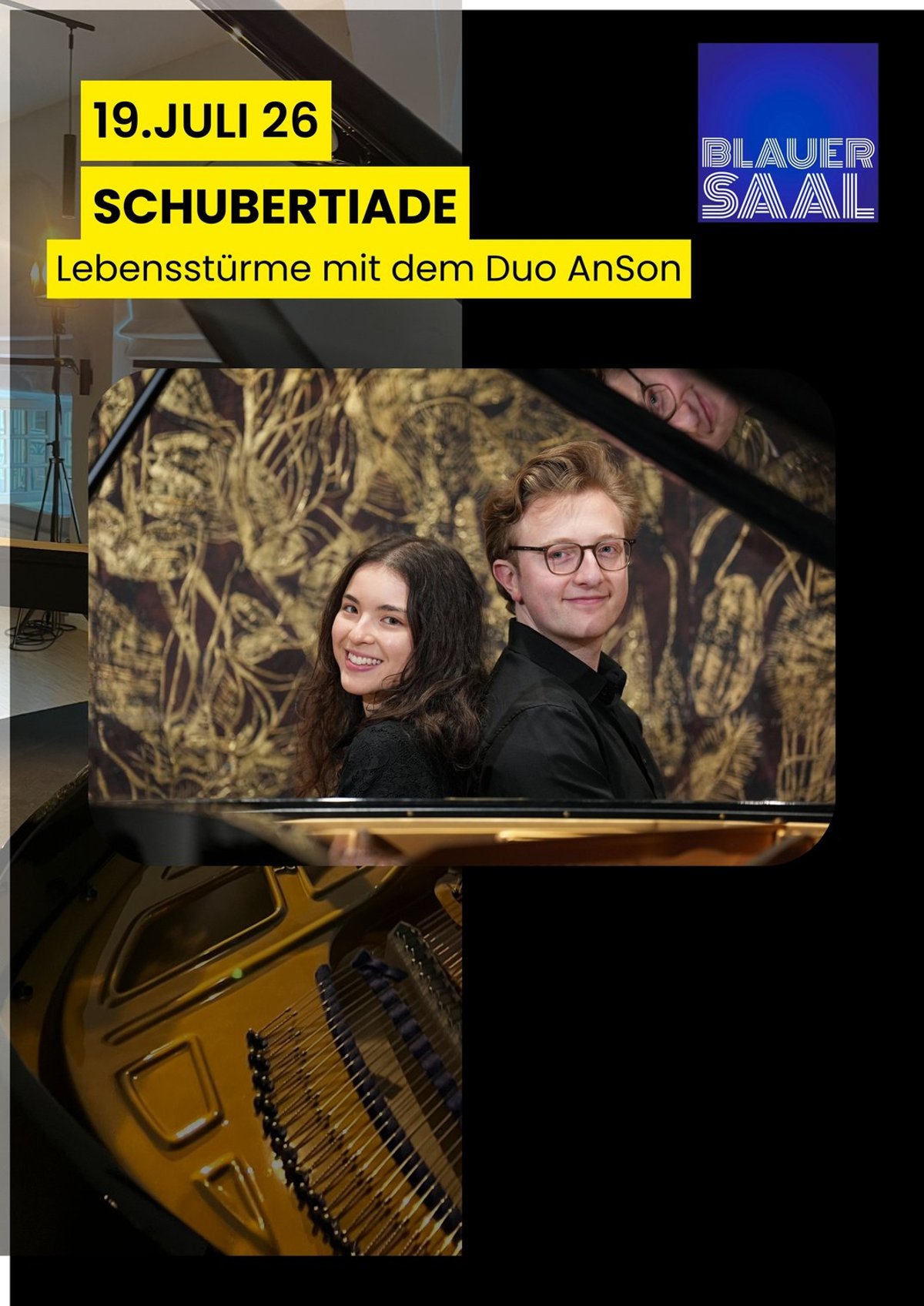 Schubertiade – Lebensstürme mit dem Duo AnSon