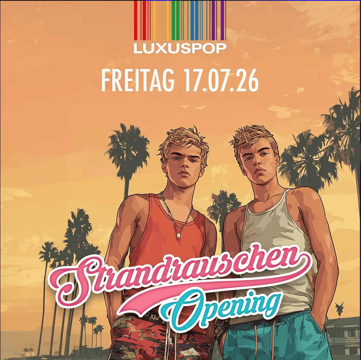 Luxuspop – Strandrauschen Opening