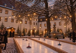 Eisstockschießen im Alten Hof