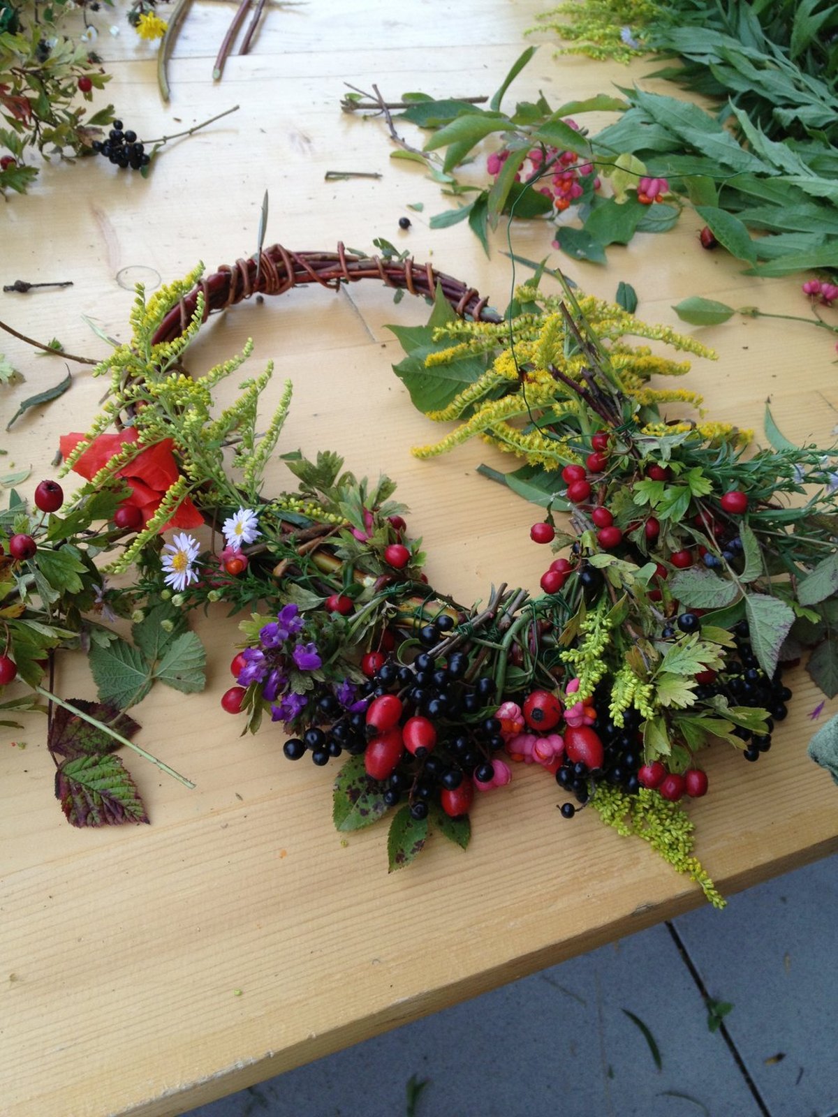 Herbstliche Kunstwerke gestalten