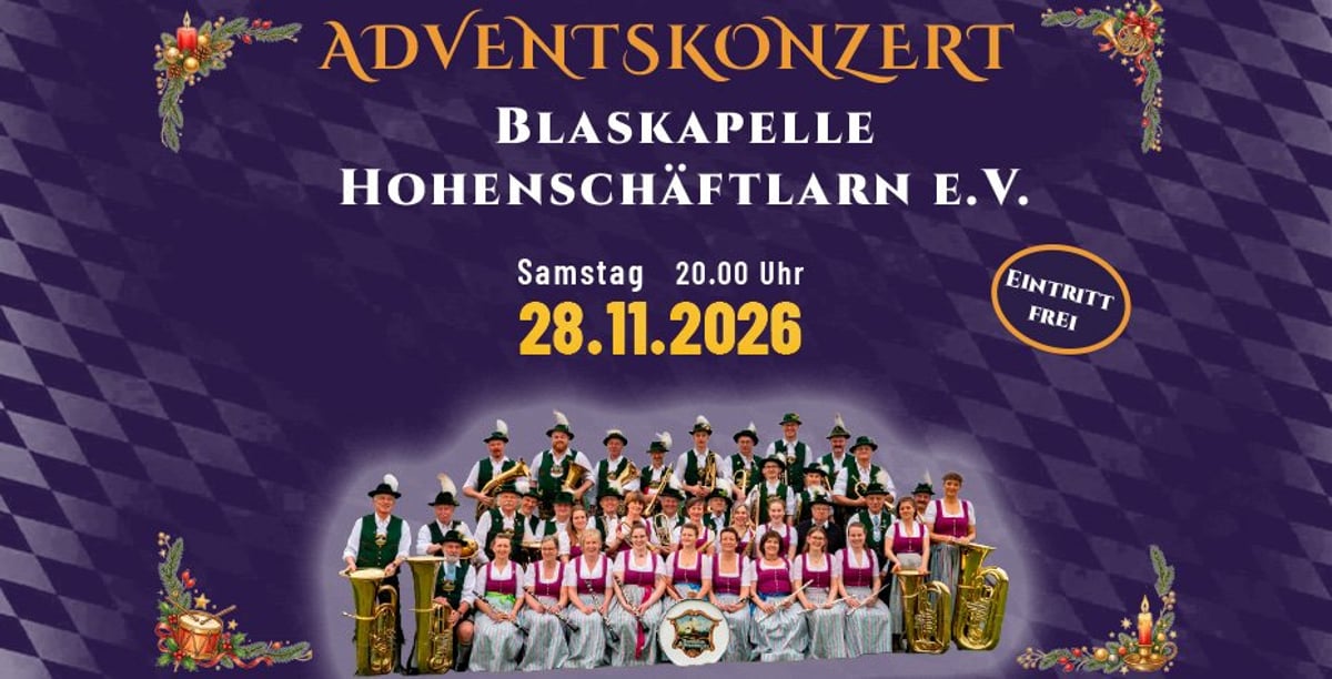 Blaskapelle Hohenschäftlarn: Adventskonzert