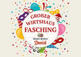 Großer Wirtshaus-Fasching am Faschingsdienstag