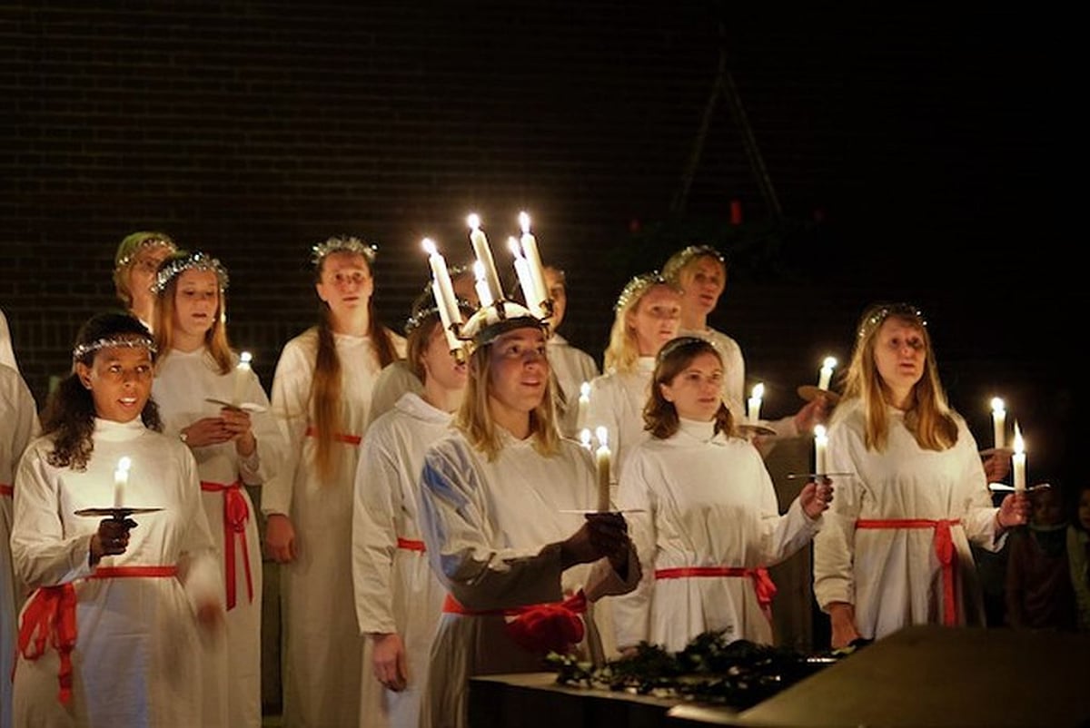 Schwedisches Weihnachtskonzert mit Luciazug