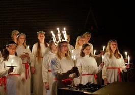Schwedisches Weihnachtskonzert mit Luciazug
