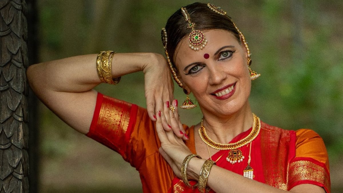 Krishna getanzt