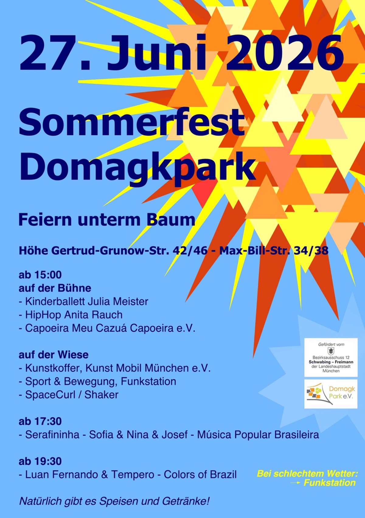 Sommerfest Domagkpark 2026
