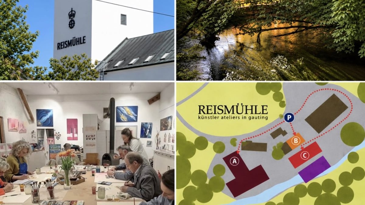 Jour Fixe: Offene Ateliers in der Reismühle Gauting