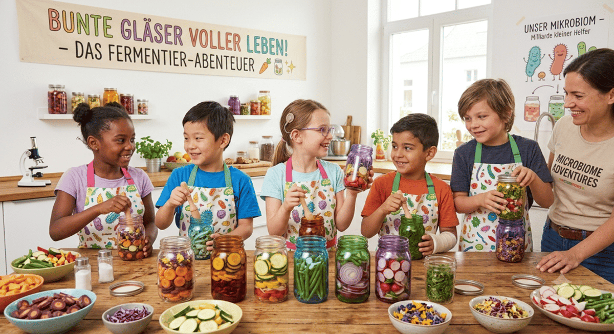 Bunte Gläser voller Leben – Das Fermentier-Abenteuer