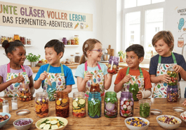 Bunte Gläser voller Leben – Das Fermentier-Abenteuer