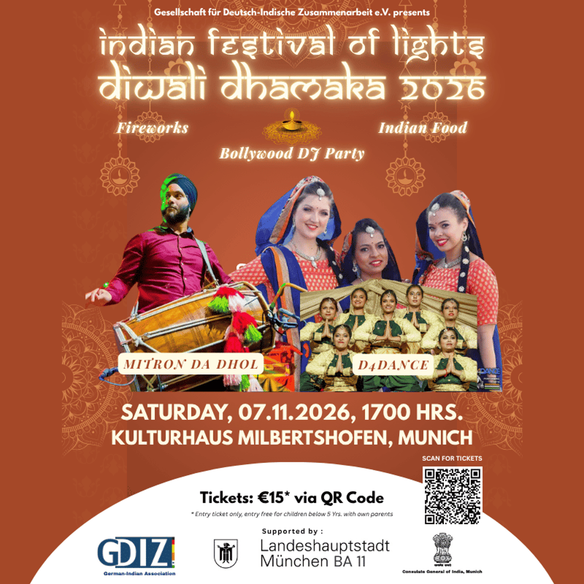 Indisches Lichterfest Diwali