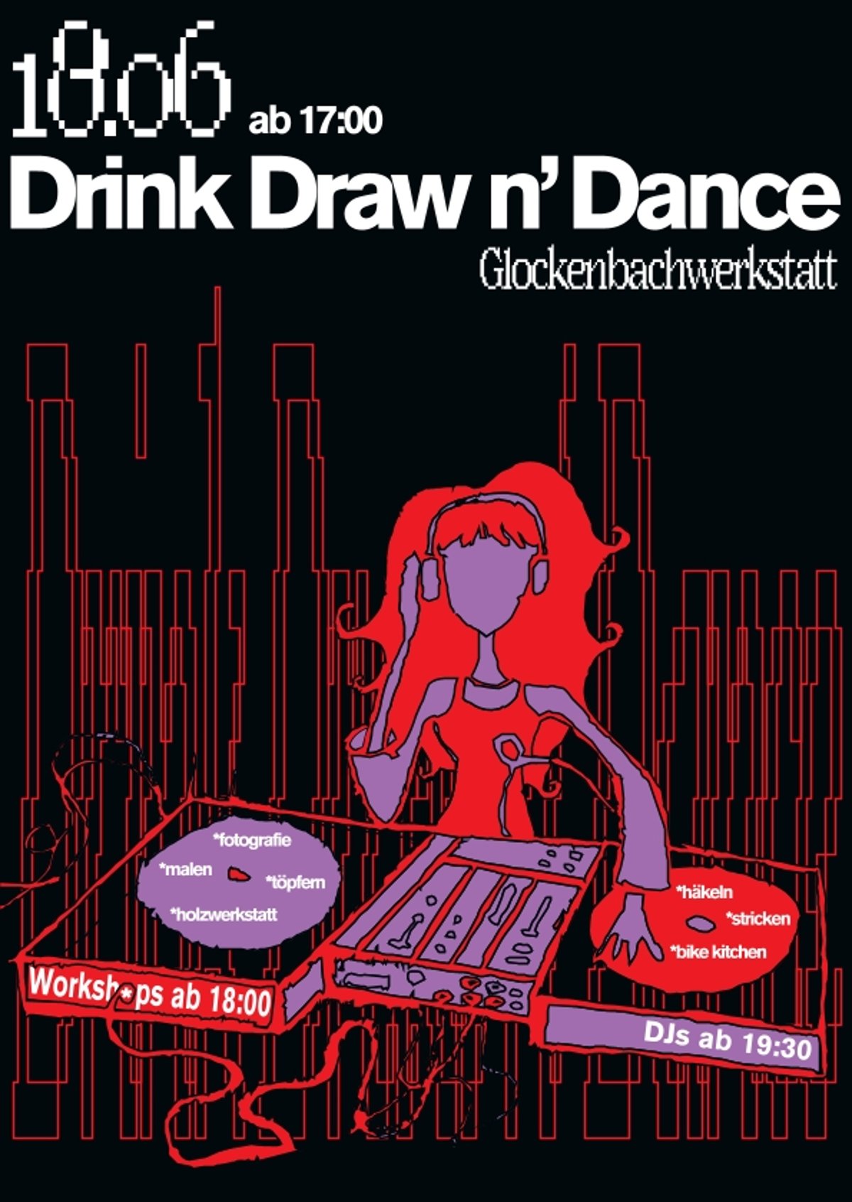 Drink, Draw n’Dance