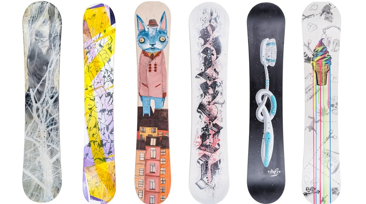 The Art of Snowboards in der Orangerie