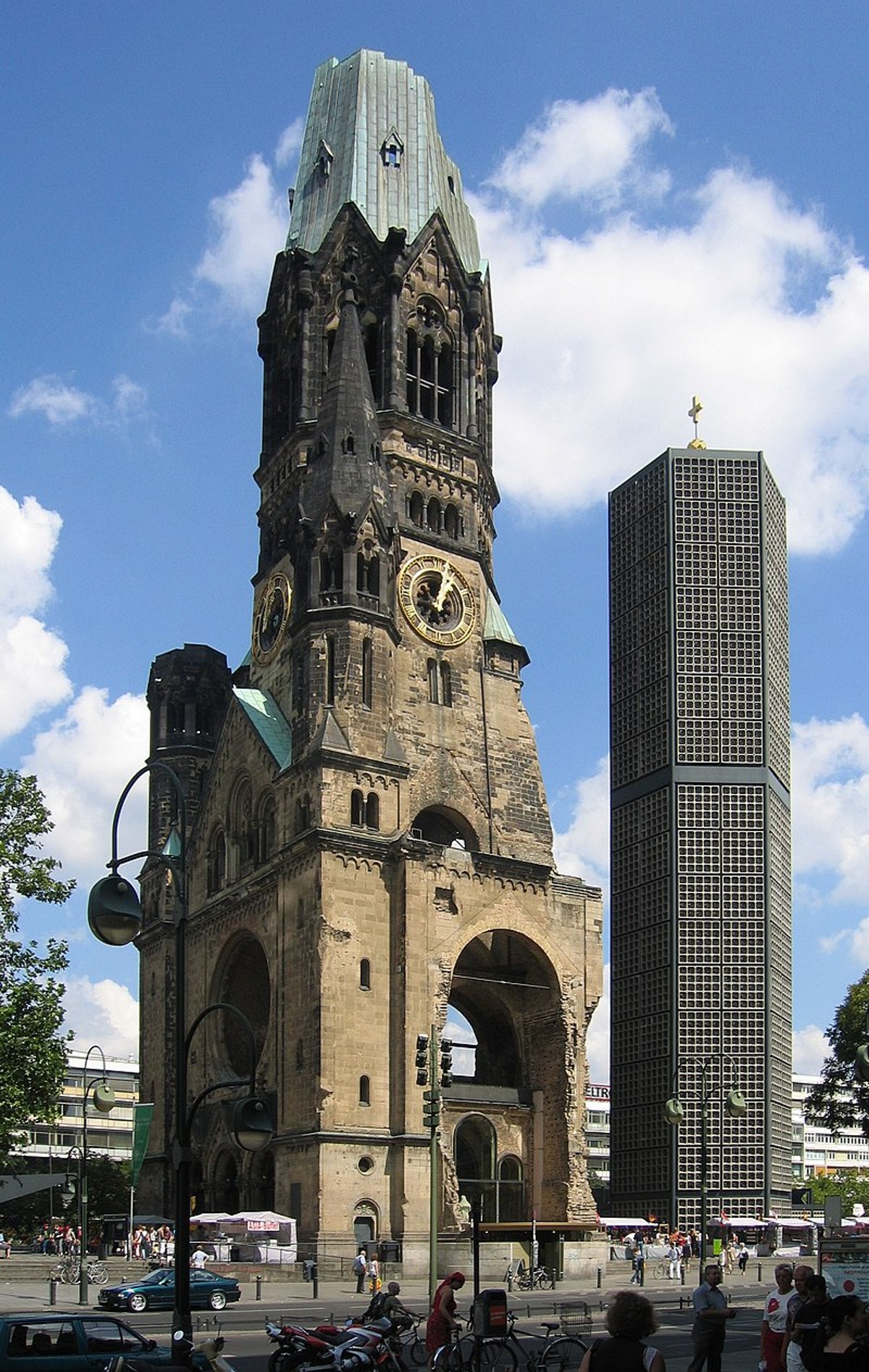 Die Kaiser-Wilhelm-Gedächtniskirche in Berlin
