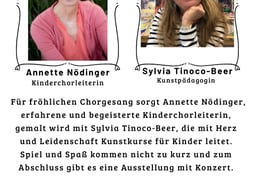 Sommer-Ferienworkshop für Grundschüler Singen & Malen