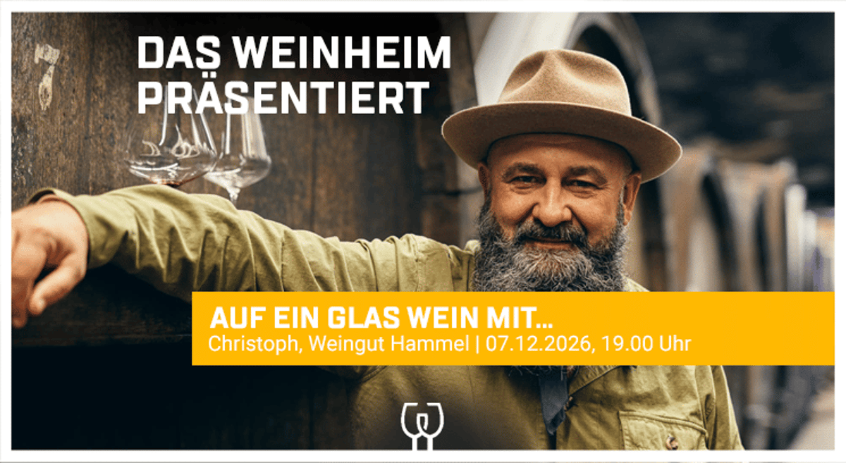 Weinverkostung und 6 Gang Gourmetmenü mit Christoph Hammel