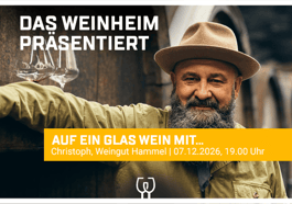 Weinverkostung und 6 Gang Gourmetmenü mit Christoph Hammel