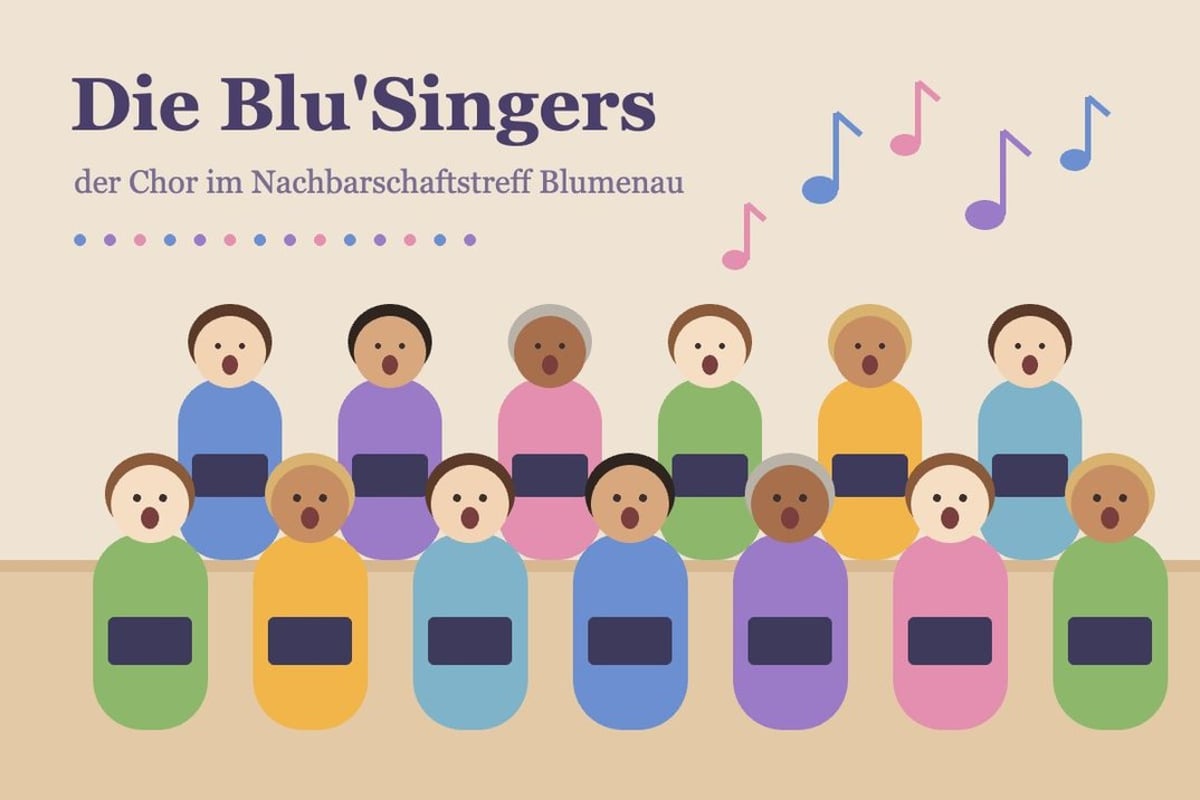 Die Blu’Singers – der Chor im Treff