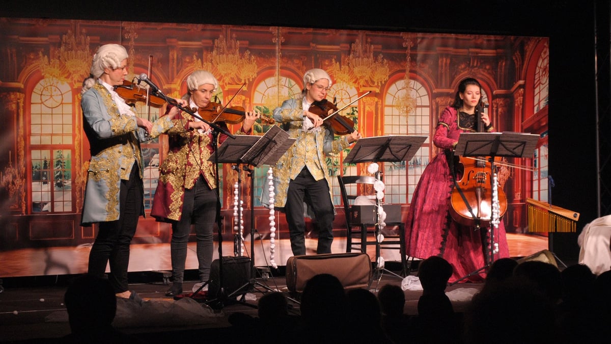 Eine Schlittenfahrt mit den Mozarts