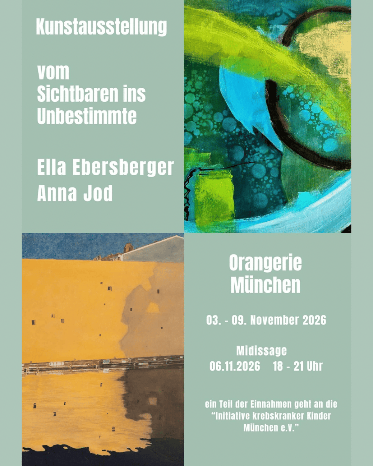 Anna Jod & Ella Ebersberger: Vom Sichtbaren ins Unbestimmte