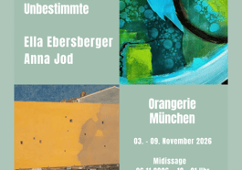 Anna Jod & Ella Ebersberger: Vom Sichtbaren ins Unbestimmte