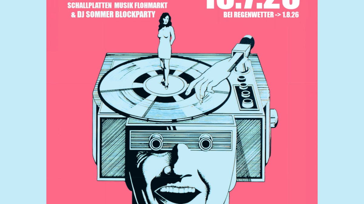 Waxsafari-BRK Schallplattenflohmarkt & DJ Sommer Blockparty