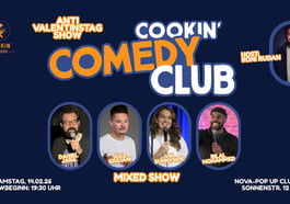 Cookin‘ Comedy – Stand Up Comedy im Werksviertel