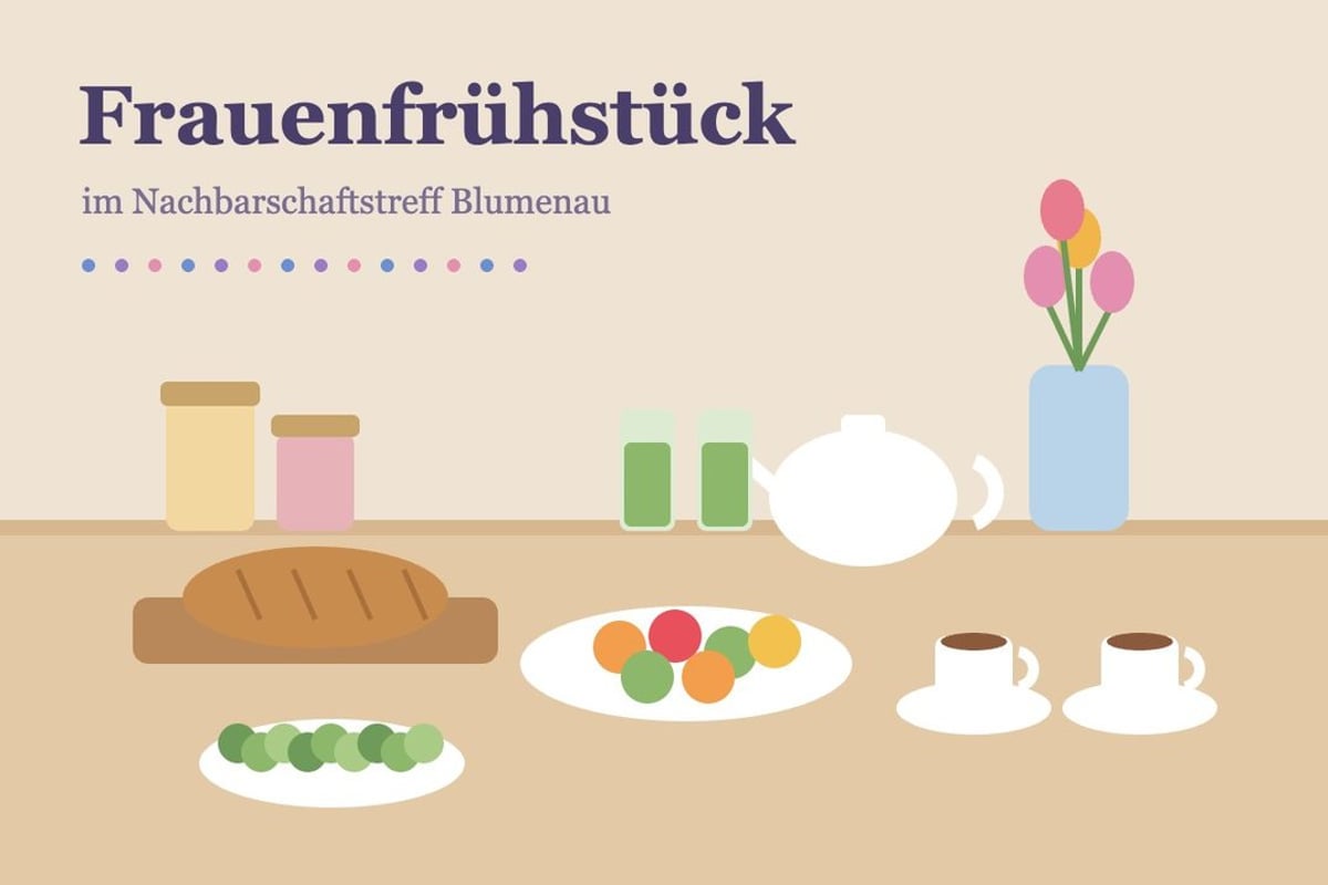 Frauenfrühstück im Nachbarschaftstreff Blumenau