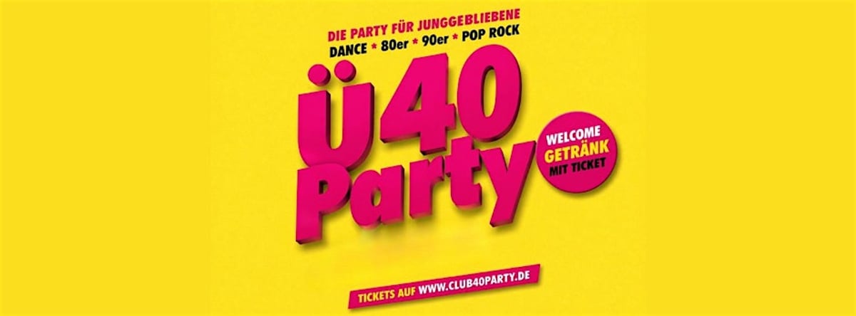 Club40 Partys – Die größten Ü40 Partys