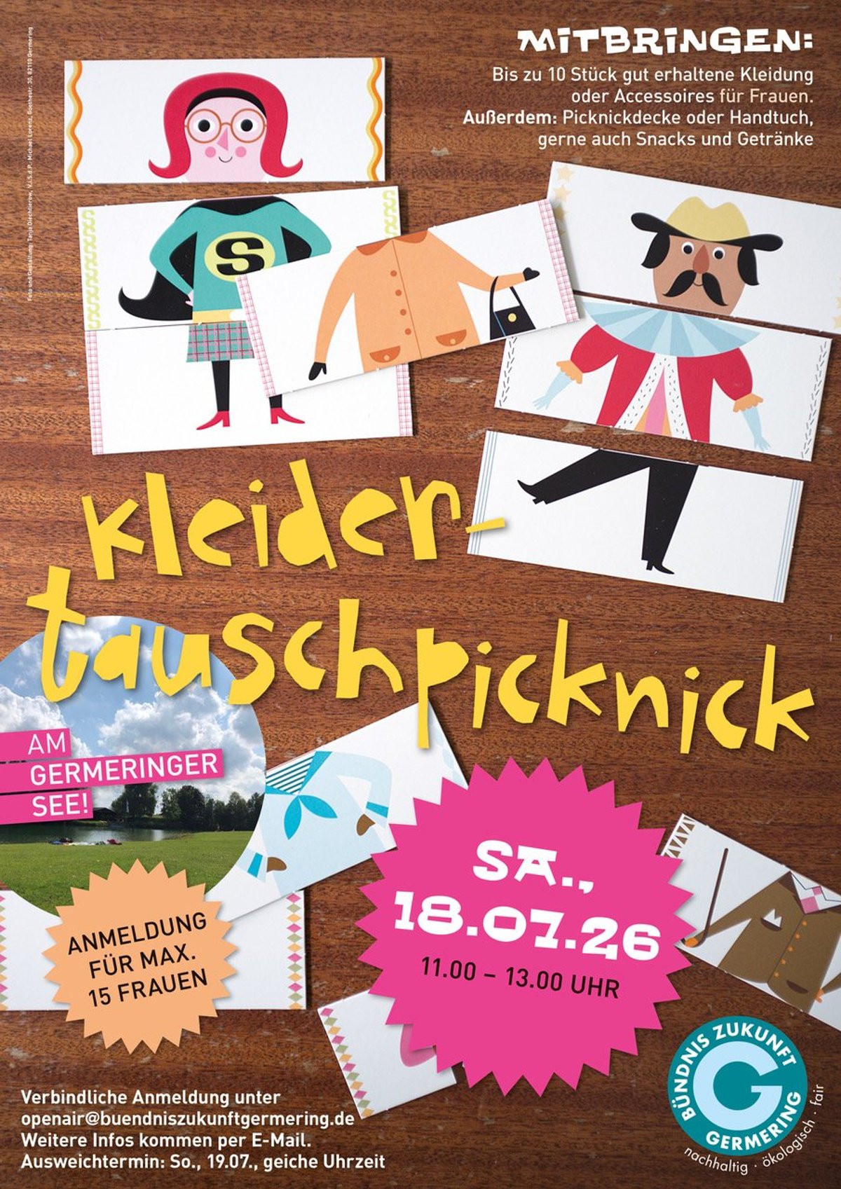 Kleidertausch-Picknick