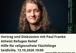 Hilfe für religionsfreie Flüchtlinge