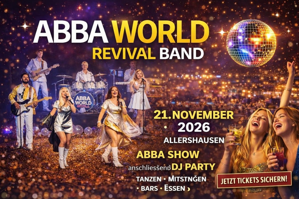 Abba World Tribute Party mit Live Band