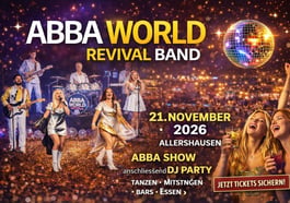 Abba World Tribute Party mit Live Band