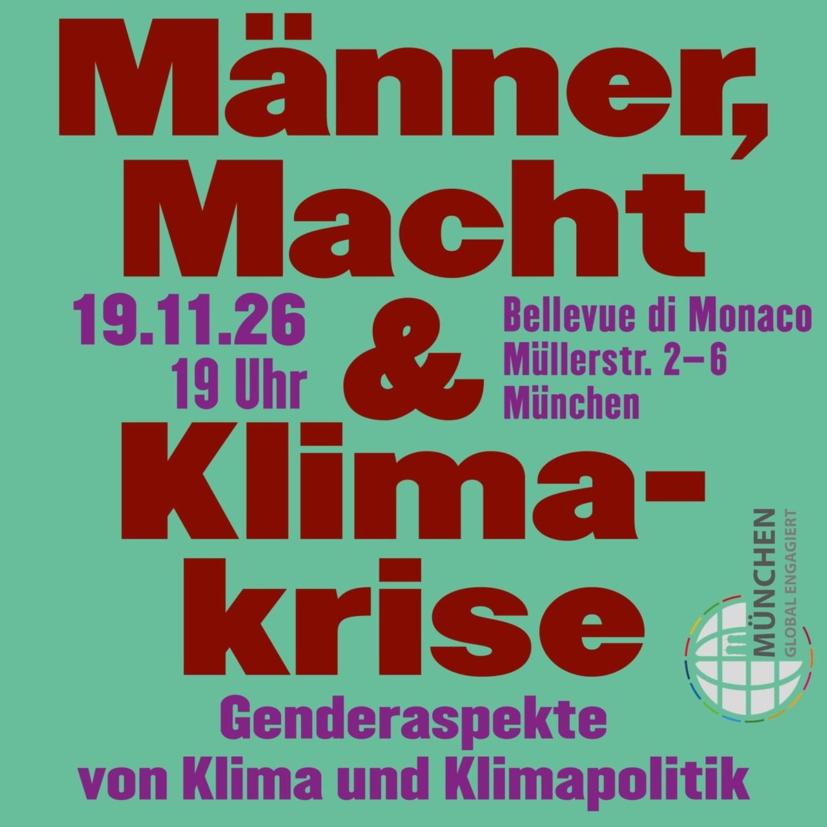 Männer, Macht und Klimakrise