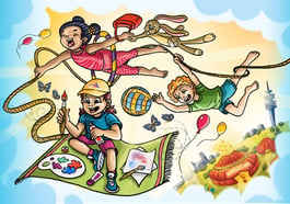 Action & Kreativität: eintägige Lilalu-Sommerworkshops