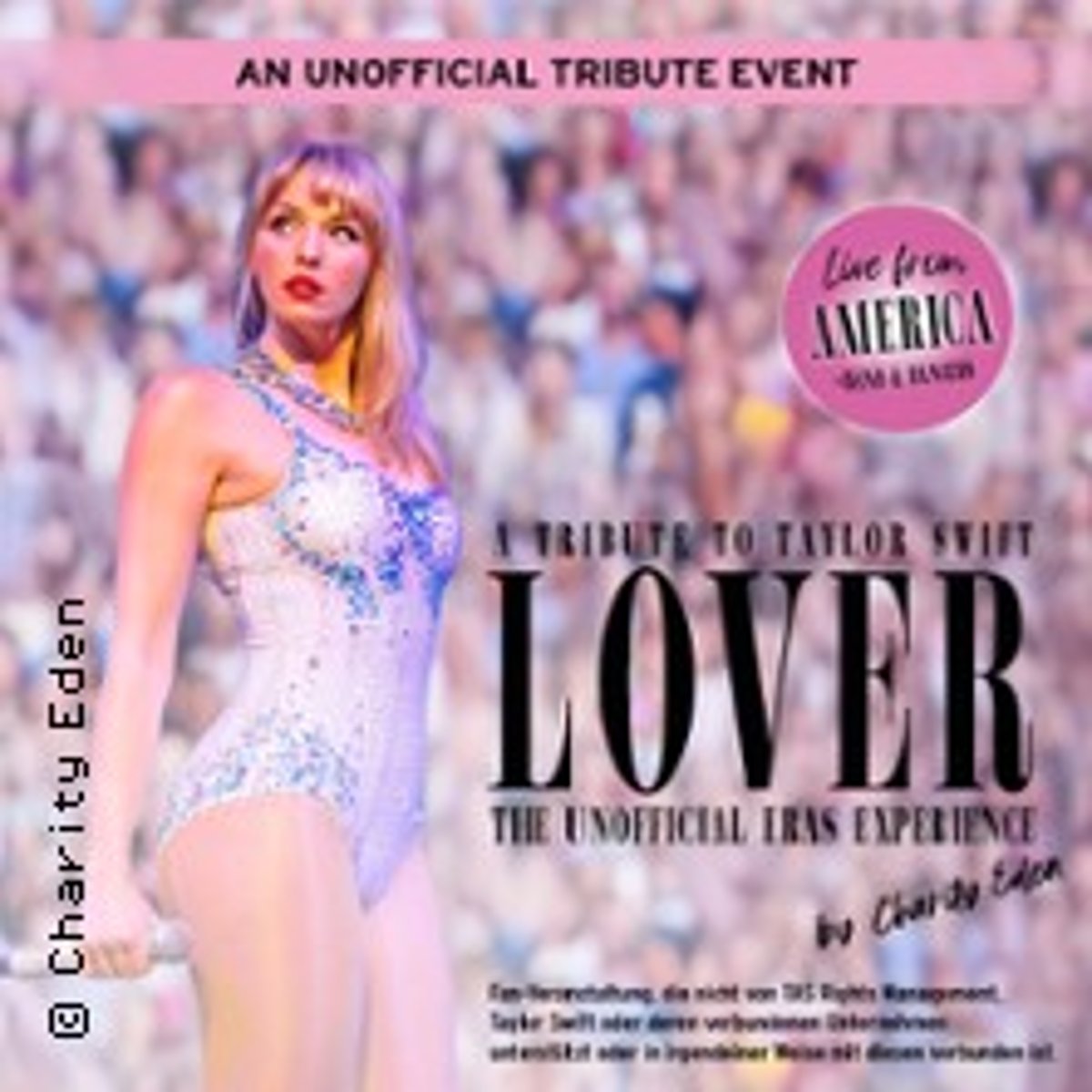 Lover – A Tribute to Taylor Swift by Charity Eden