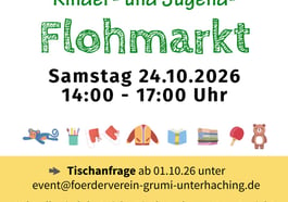 Kinder Flohmarkt Grundschule am Sportpark Unterhaching