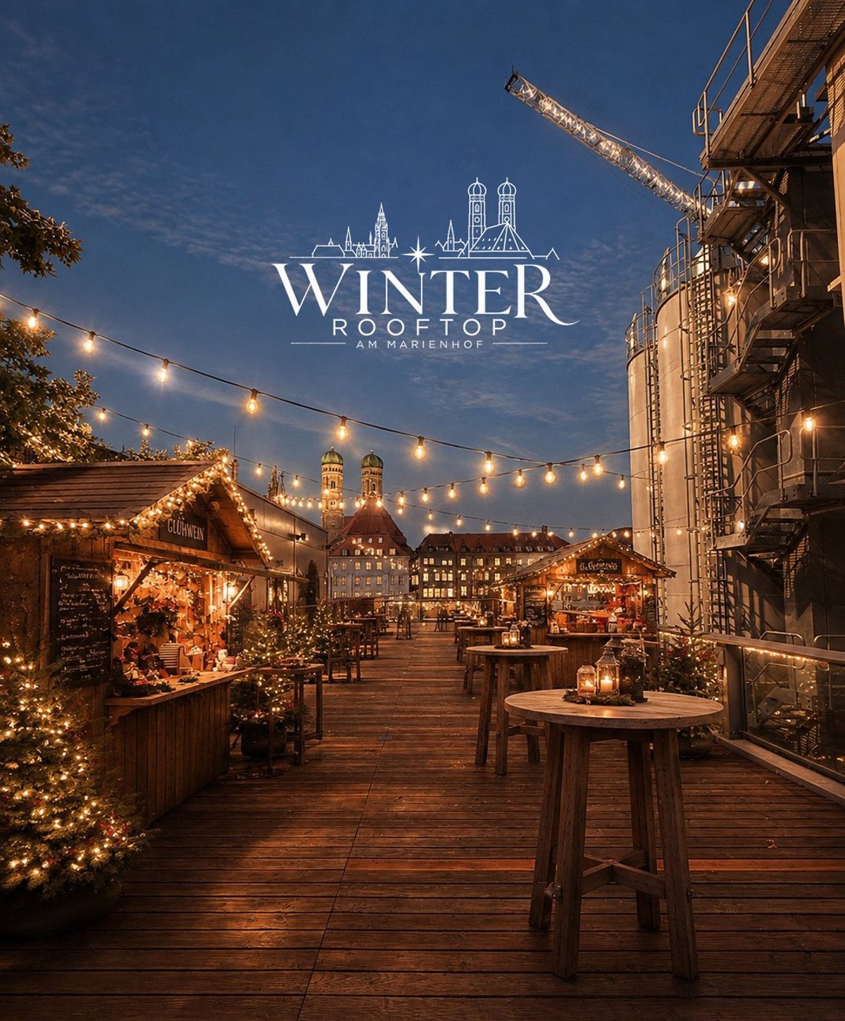 Winter Rooftop am Marienhof – Pop Up Christmas