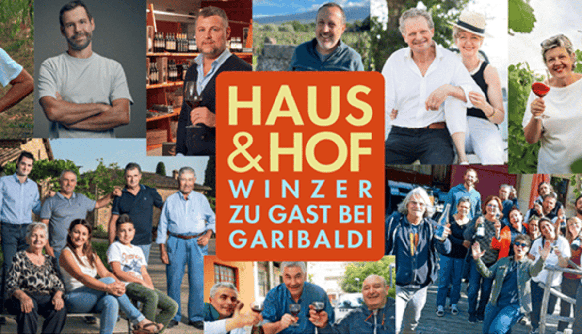 HAUS & HOF: Weindegustation bei GARIBALDI