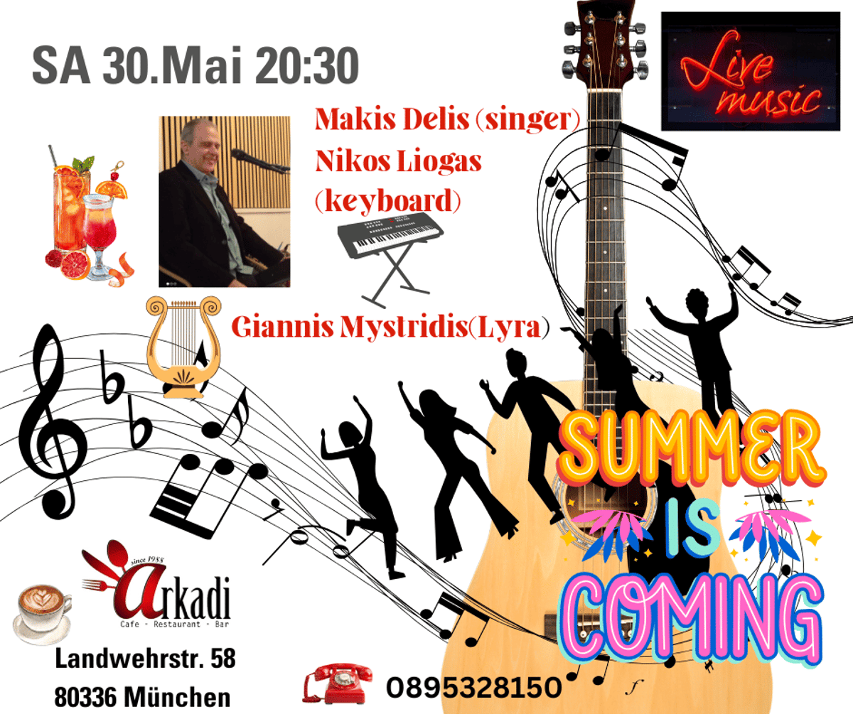 Griechischer Live Music Abend