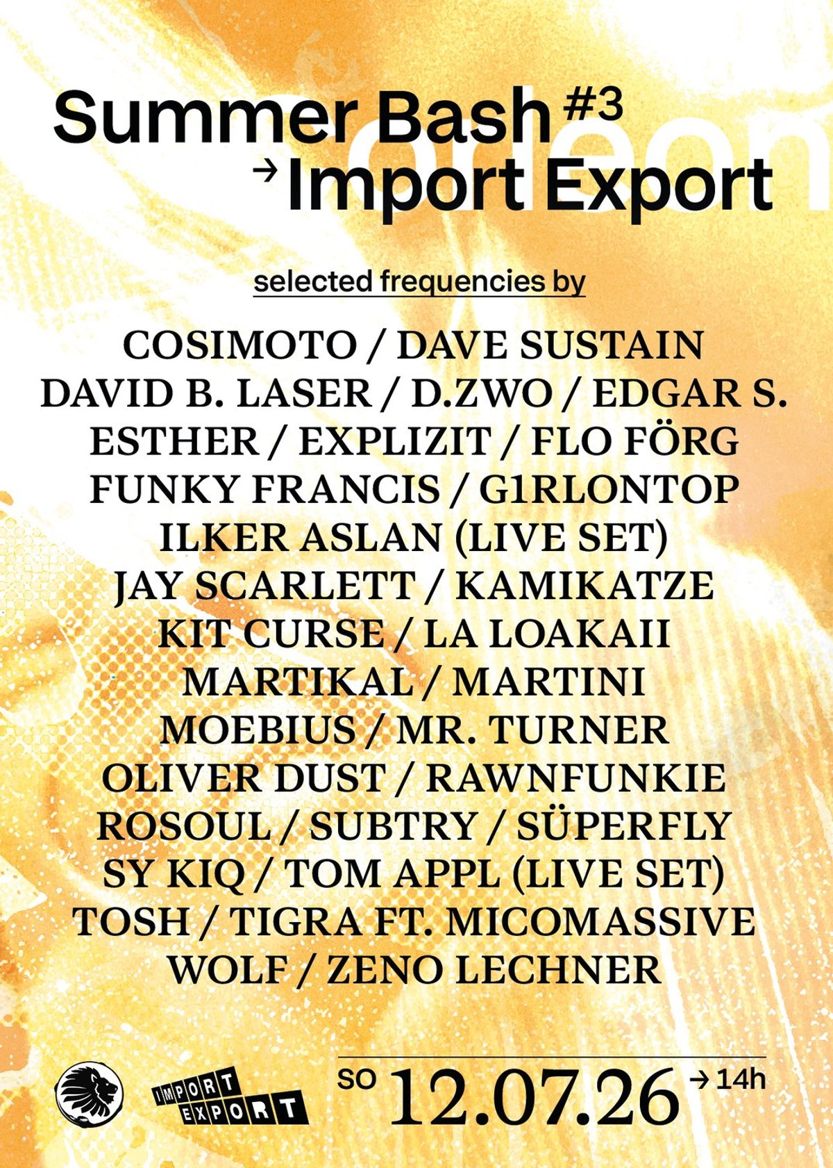 Corleone Bar Sommerfest @ Import Export