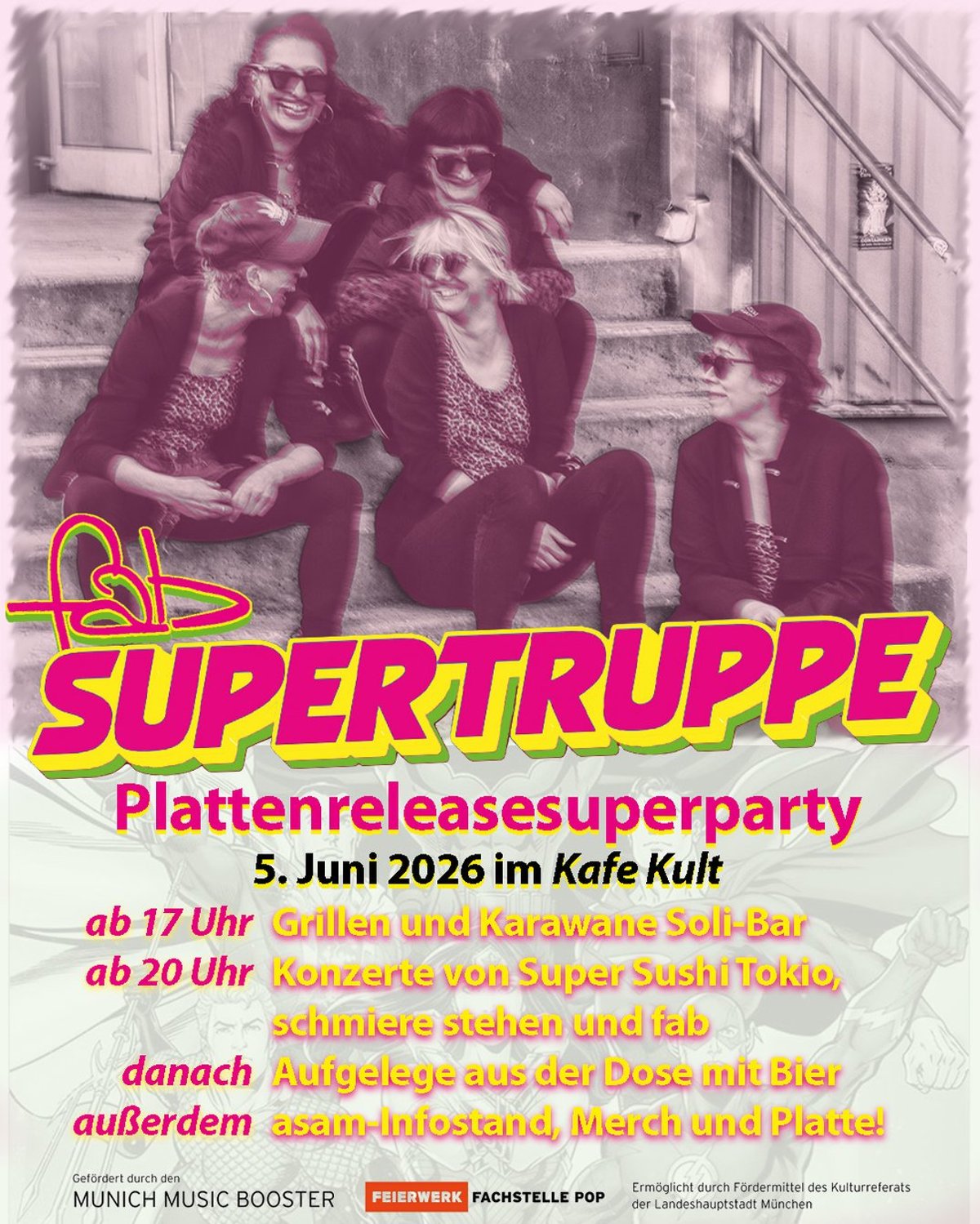 Plattenrelease fab Supertruppe