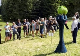 Neueröffnung des Kunstwanderwegs am Blomberg