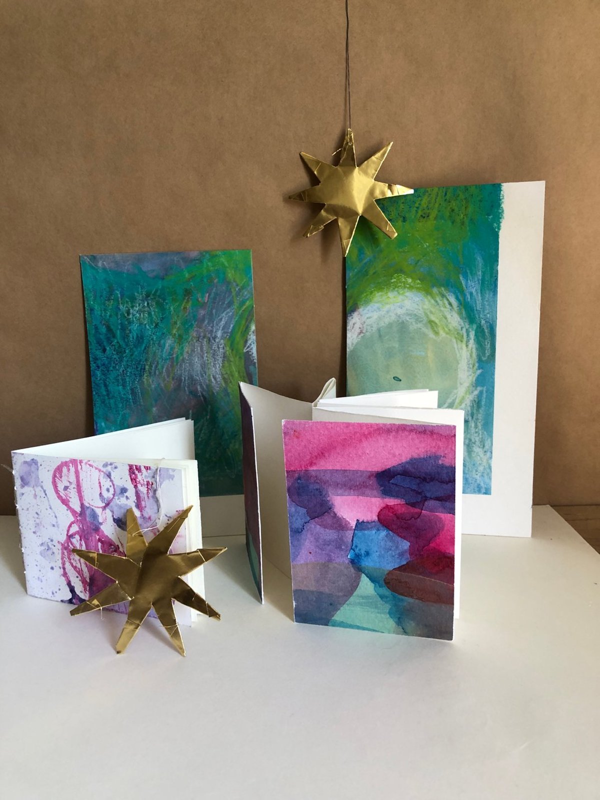 Weihnachtliche Papierwerkstatt