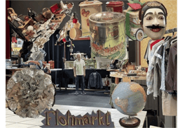 Flohmarkt im Münchner Marionettentheater