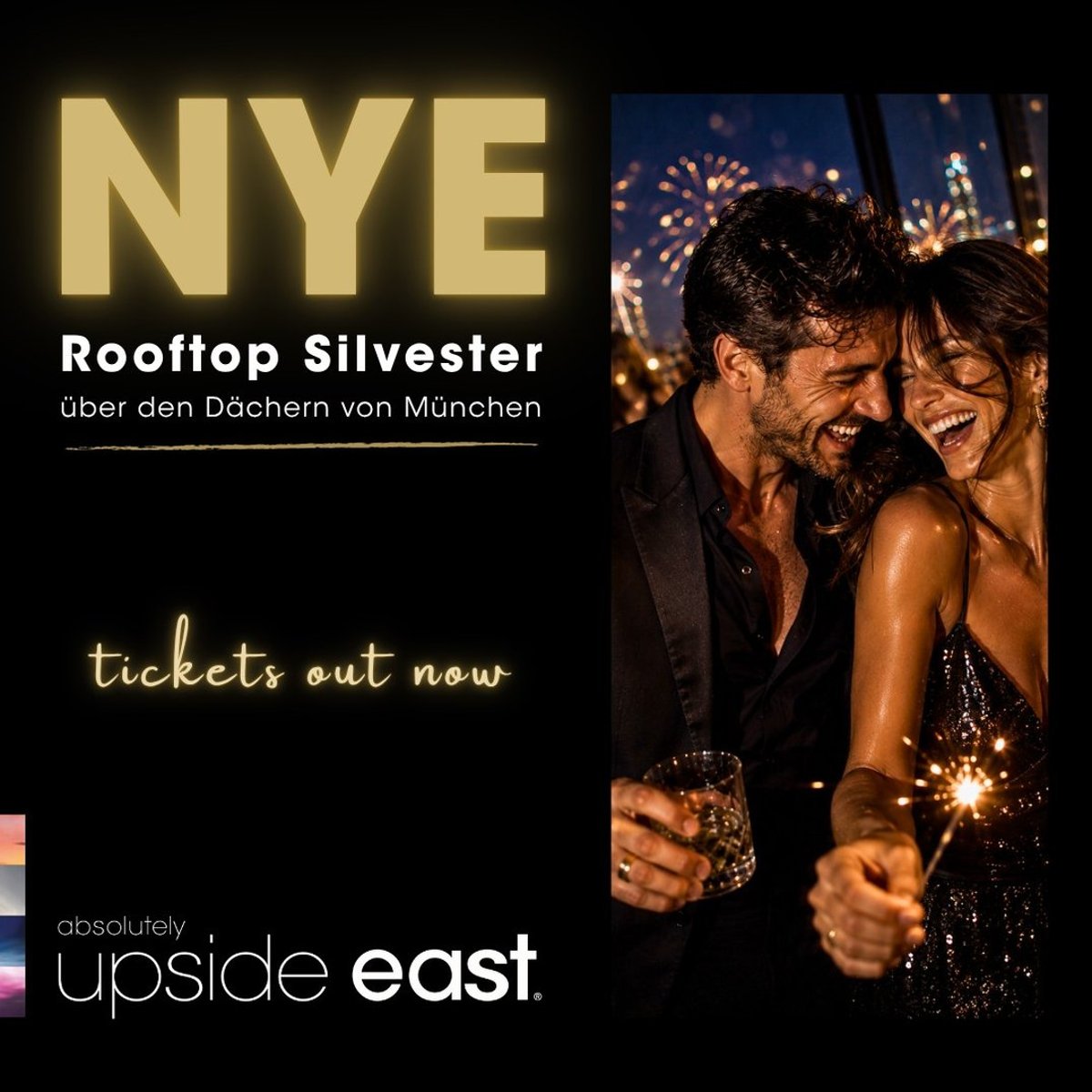 Rooftop Silvester im upside east