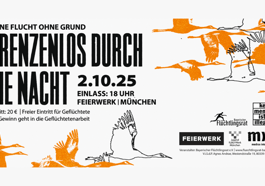 Rage against Abschiebung: Grenzenlos durch die Nacht – Keine Flucht ohne Grund